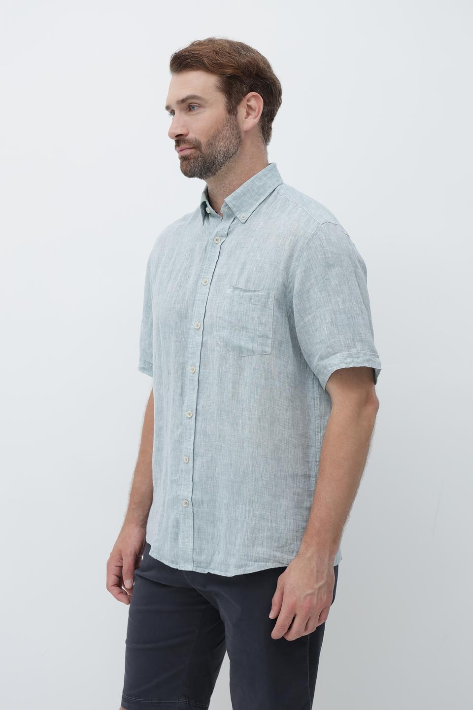 Рубашка кр-рукав Casa Moda мятный