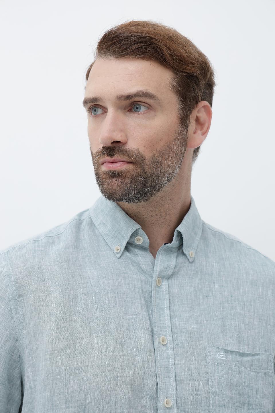 Рубашка кр-рукав Casa Moda мятный