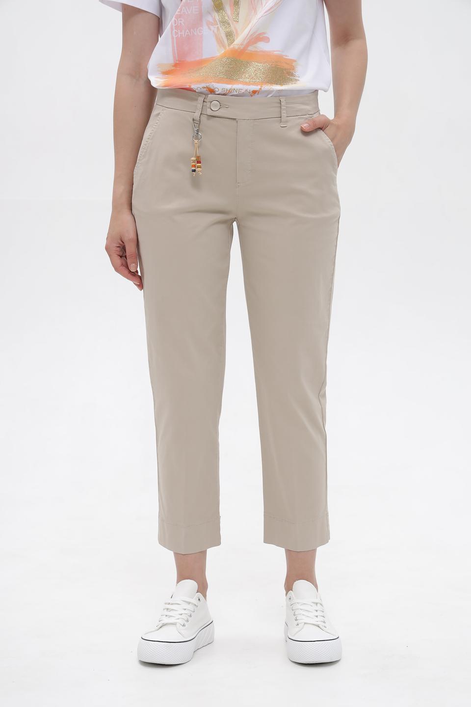 Брюки классические Anna Montana бежевые