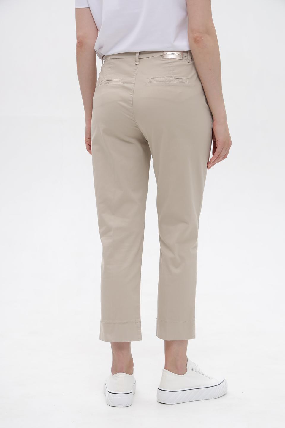 Брюки классические Anna Montana бежевые