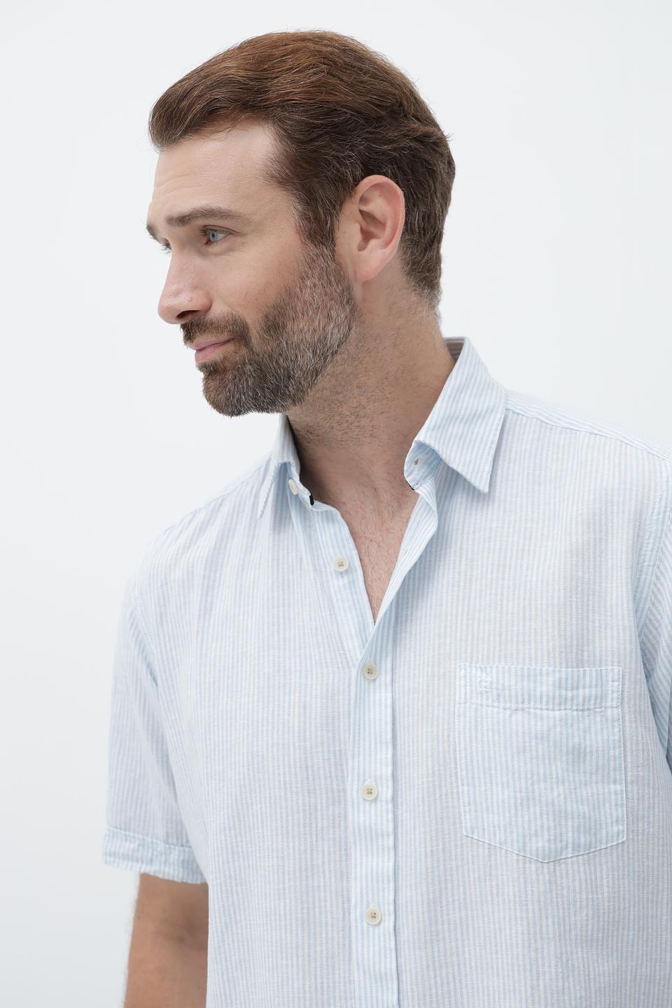 Рубашка кр Casa Moda в полоску