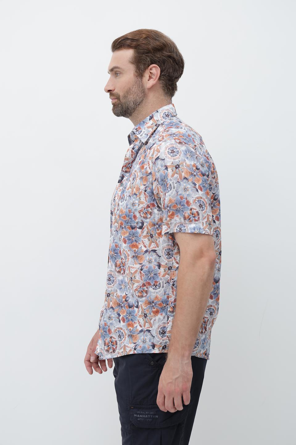 Рубашка кр Casa Moda с принтом