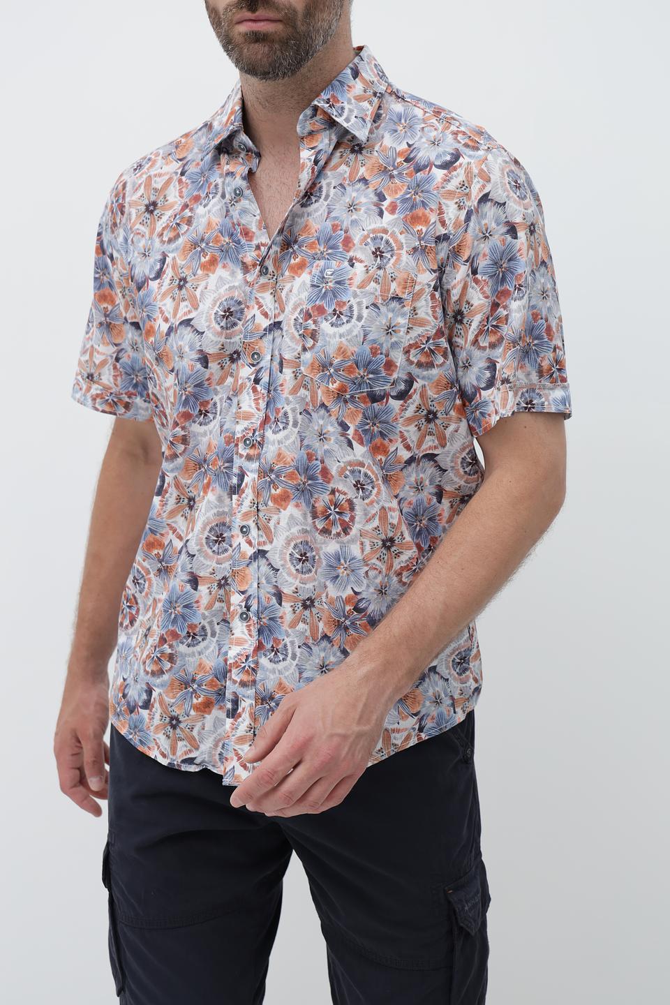 Рубашка кр Casa Moda с принтом