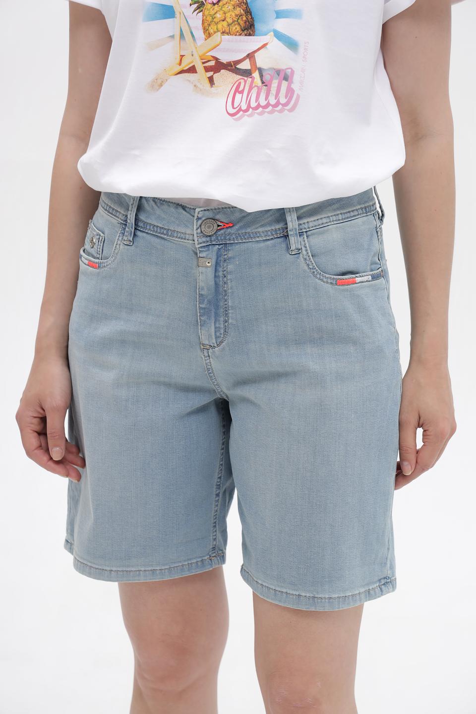 Шорты Time Zone деним голубой