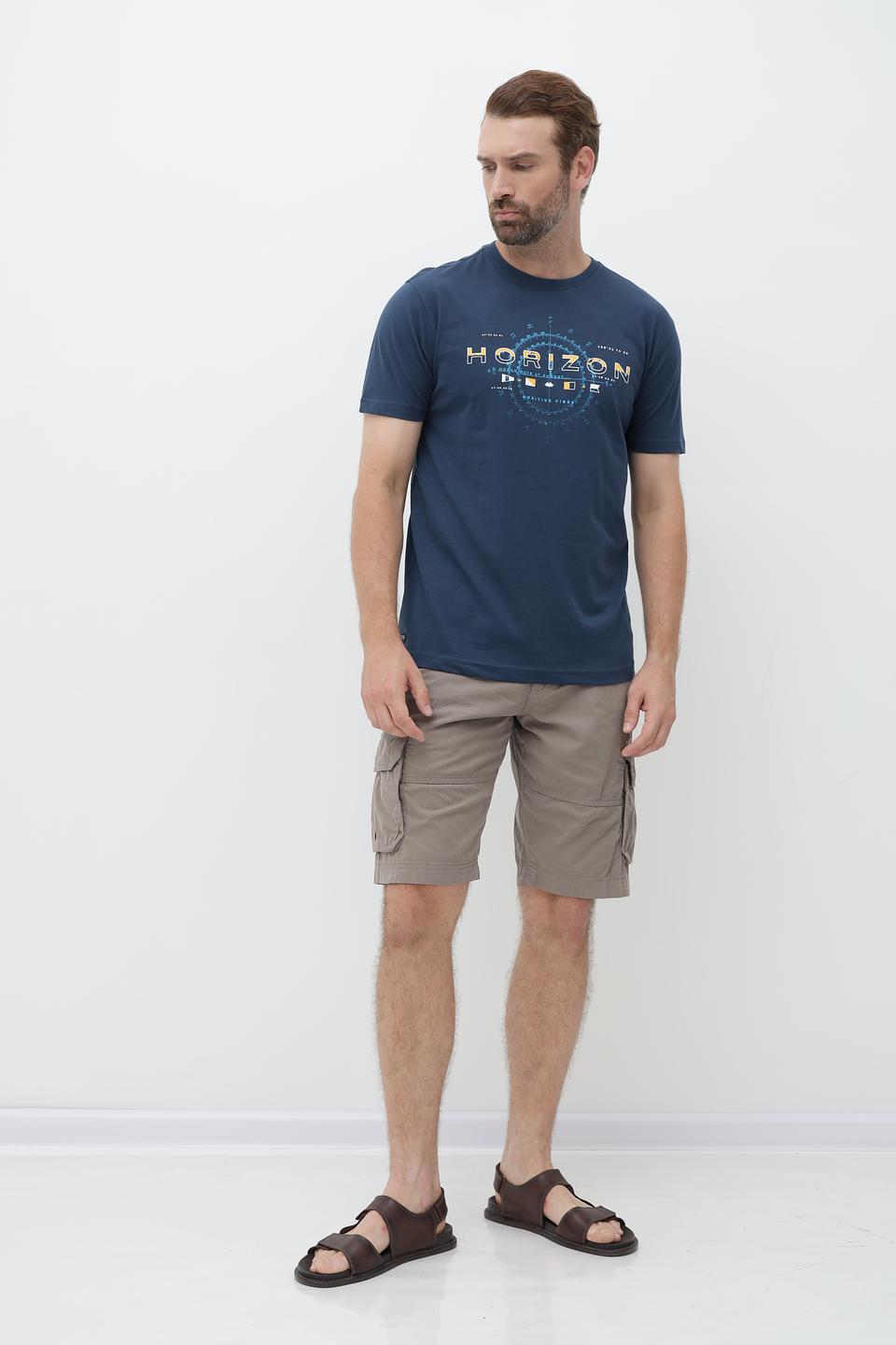 Футболка Granchio с принтом Horizon