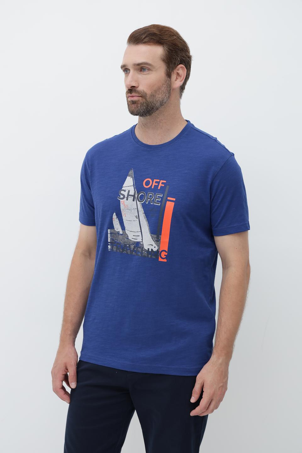 Футболка Granchio с принтом яхта