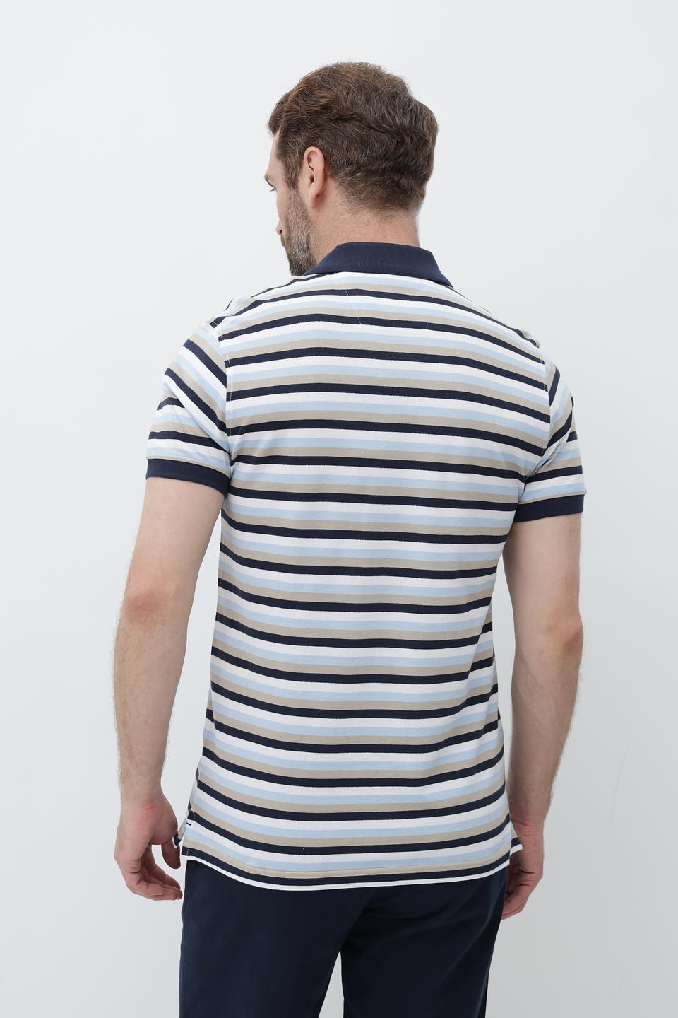 Поло Granchio в полоску