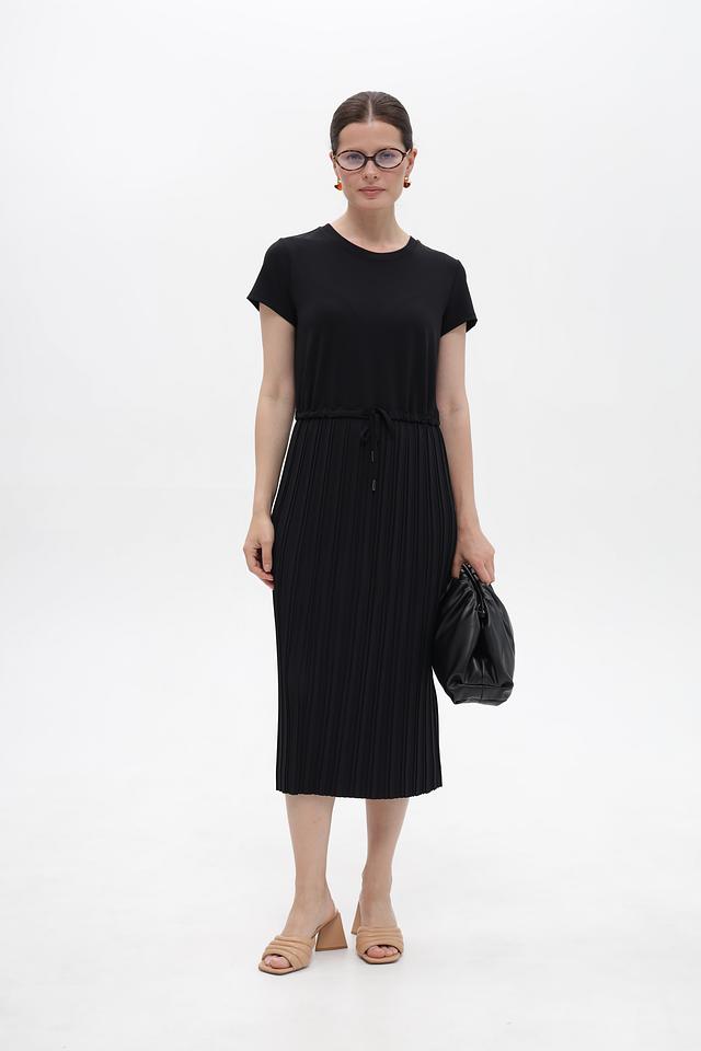 Платье Gerry Weber плиссе чёрное