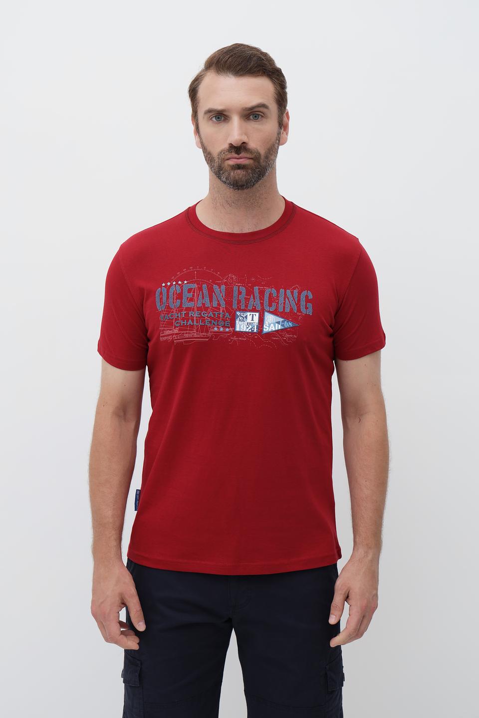 Футболка Sea Barrier с принтом