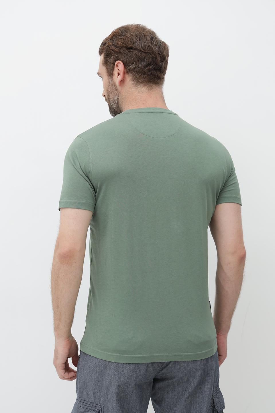 Футболка Sea Barrier с принтом хаки