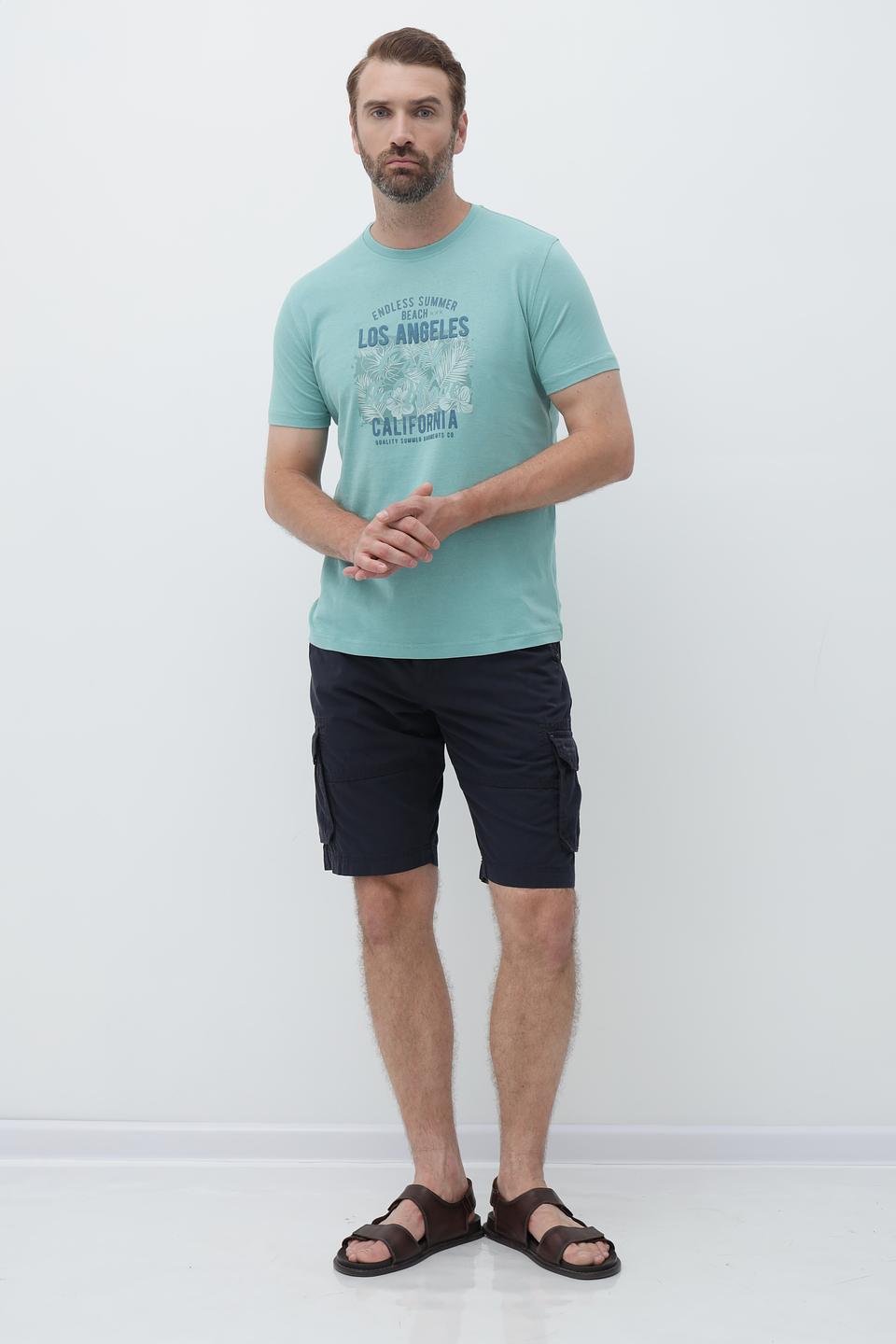 Футболка Sea Barrier Los Angeles мятный