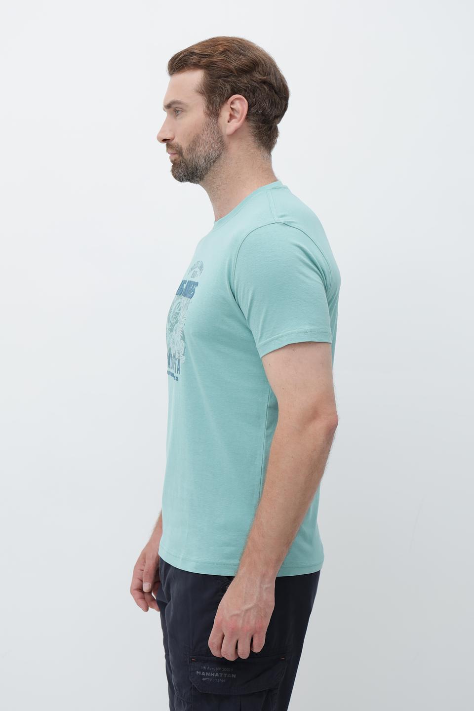 Футболка Sea Barrier Los Angeles мятный