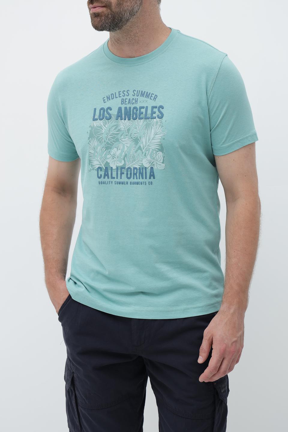 Футболка Sea Barrier Los Angeles мятный