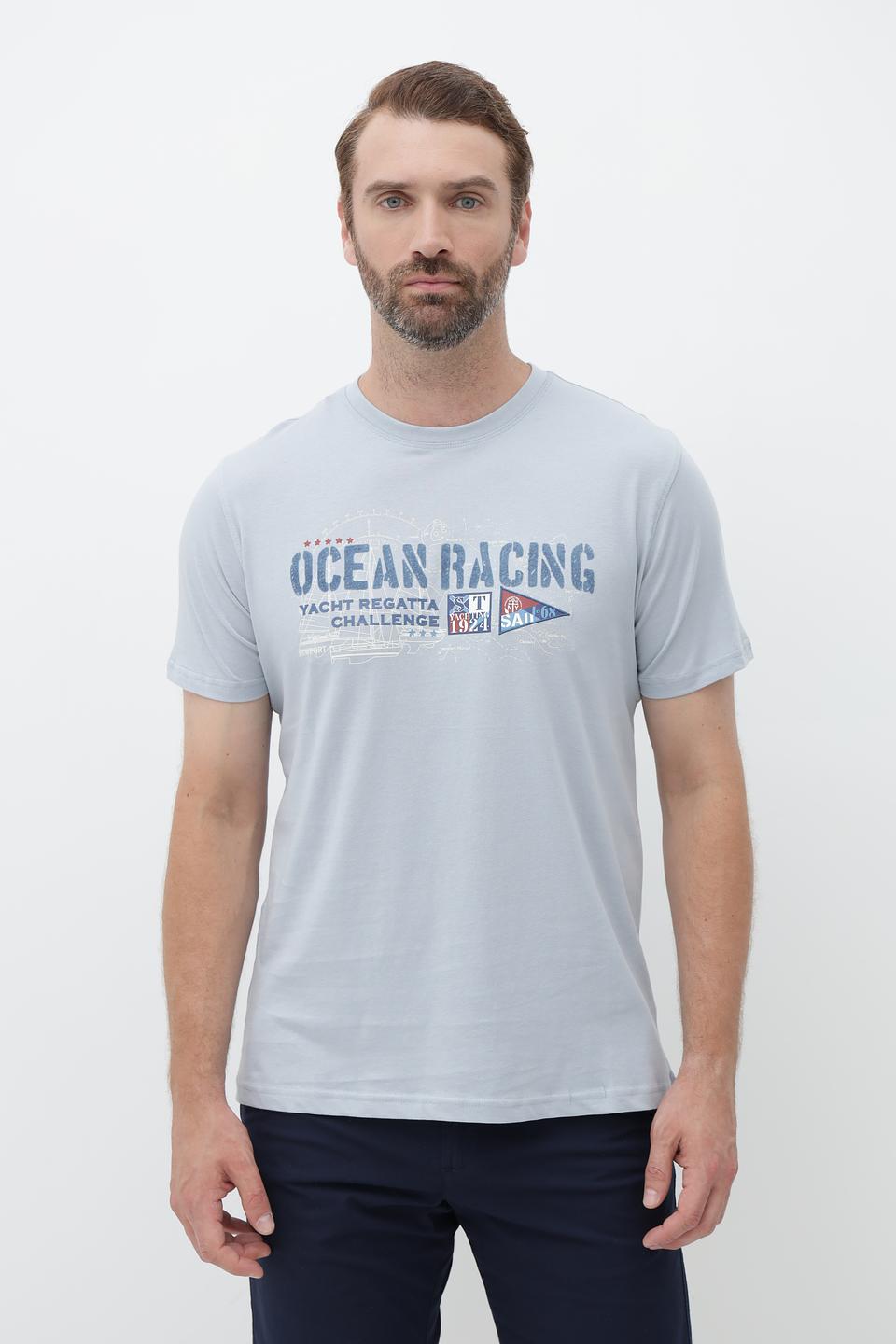 Футболка Sea Barrier с принтом