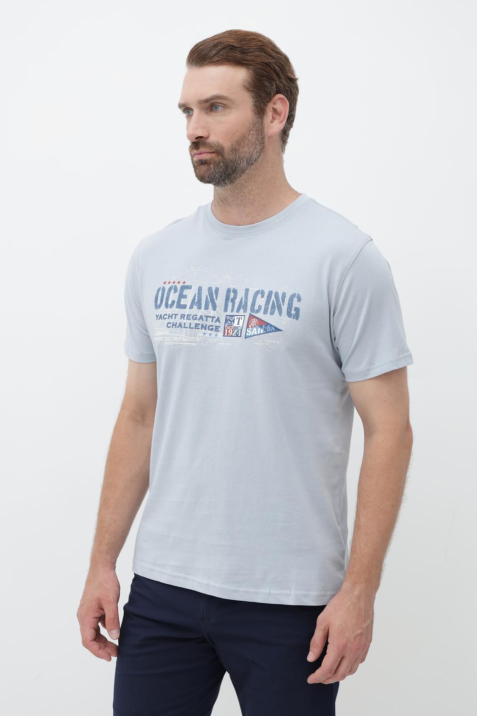 Футболка Sea Barrier с принтом