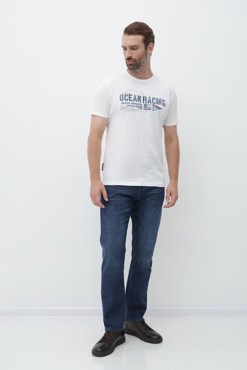 Футболка Sea Barrier с принтом