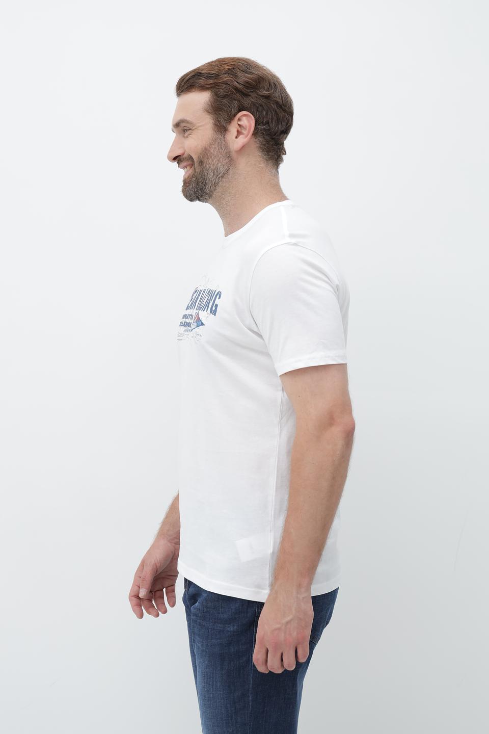 Футболка Sea Barrier с принтом