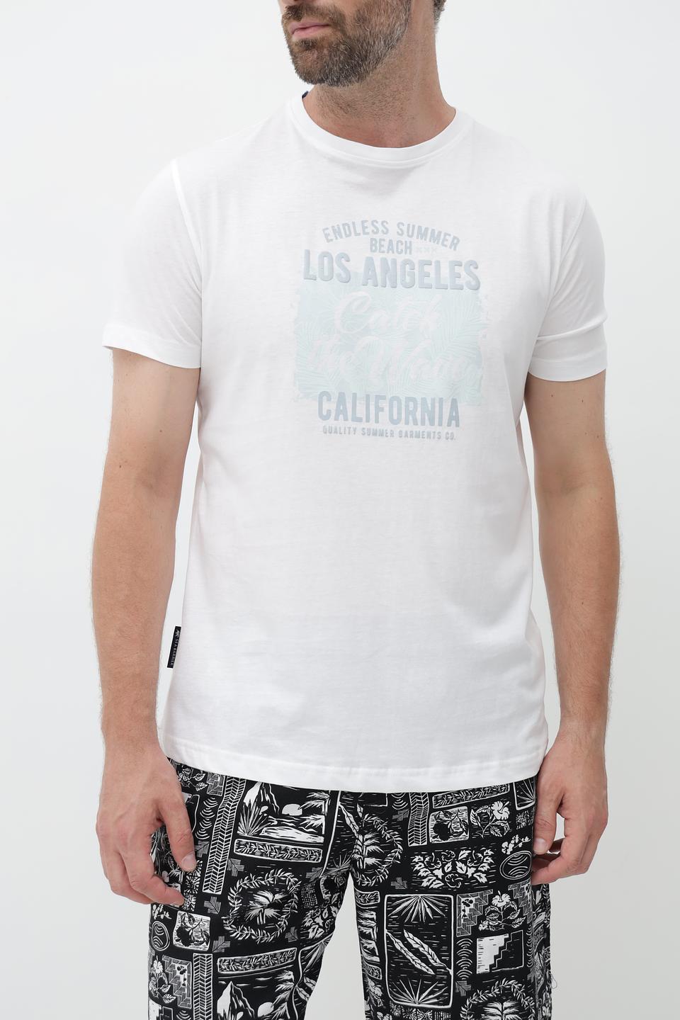 Футболка Sea Barrier с принтом