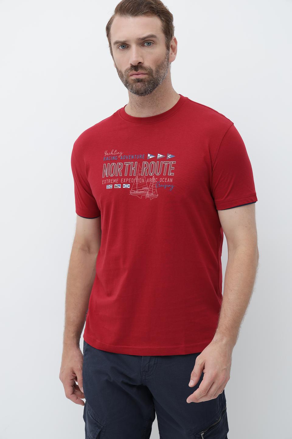 Футболка Sea Barrier North Route красный