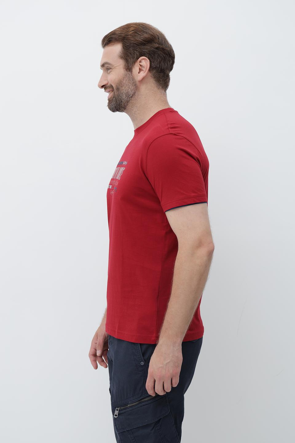 Футболка Sea Barrier North Route красный