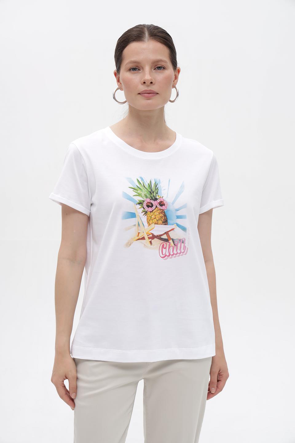 Футболка Marc Cain с ананасом