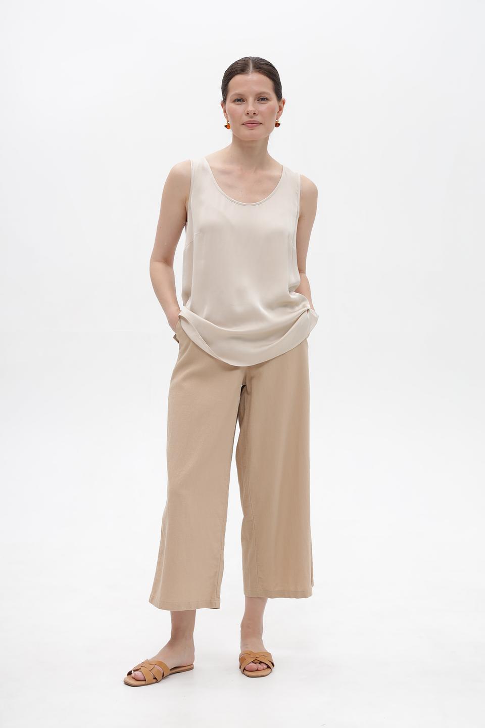 Брюки кюлоты Betty Barclay бежевые