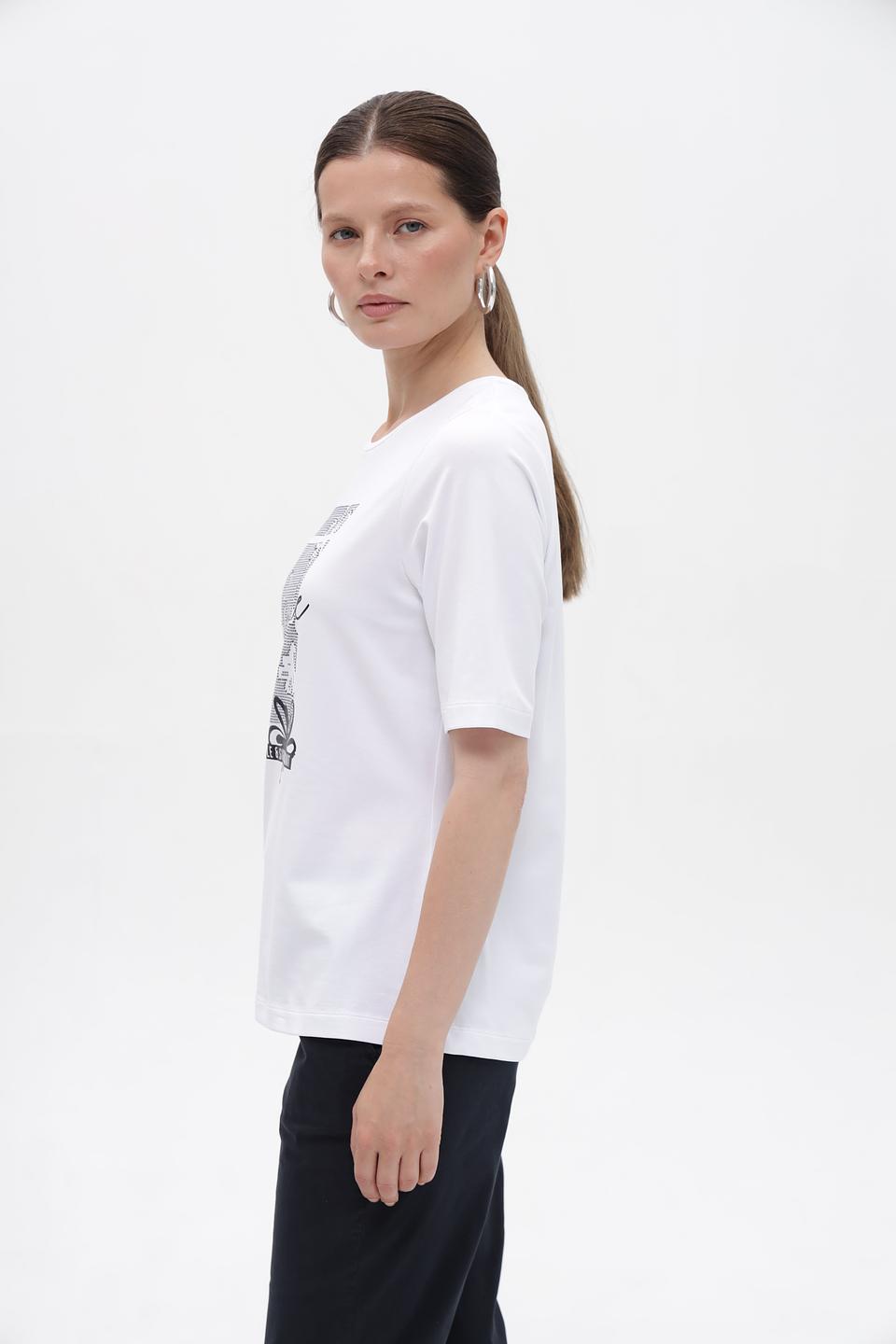 Футболка Rabe collection с принтом