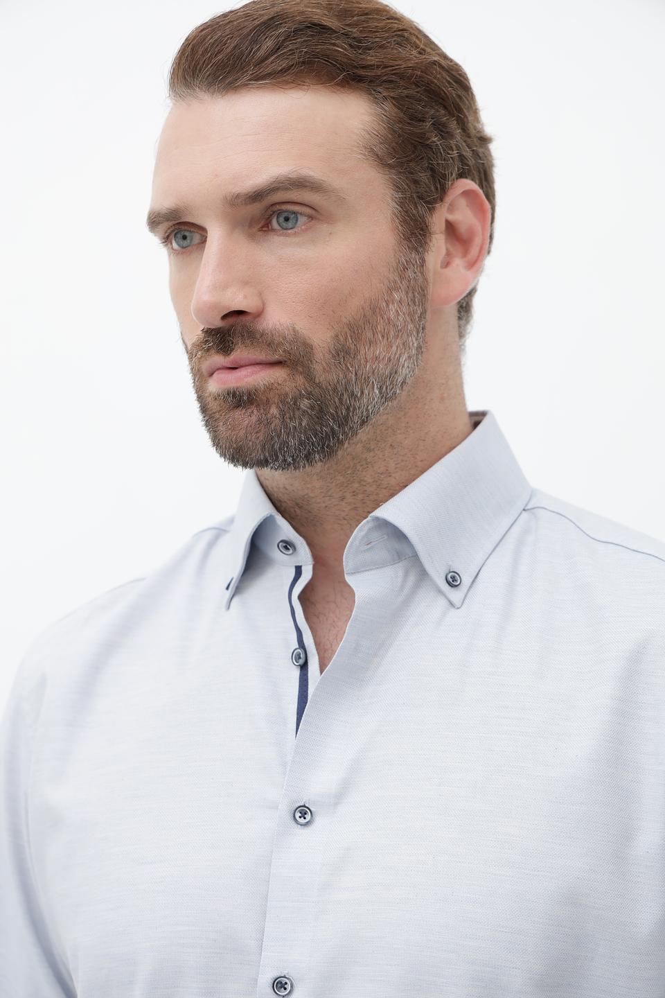 Рубашка Venti men светло-голубая