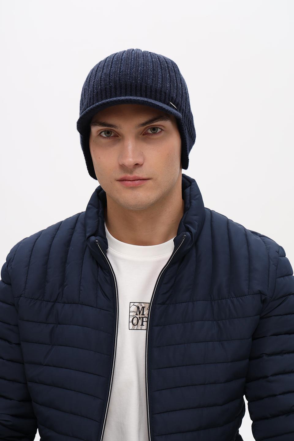 Бейсболка Marhatter вязаная синяя