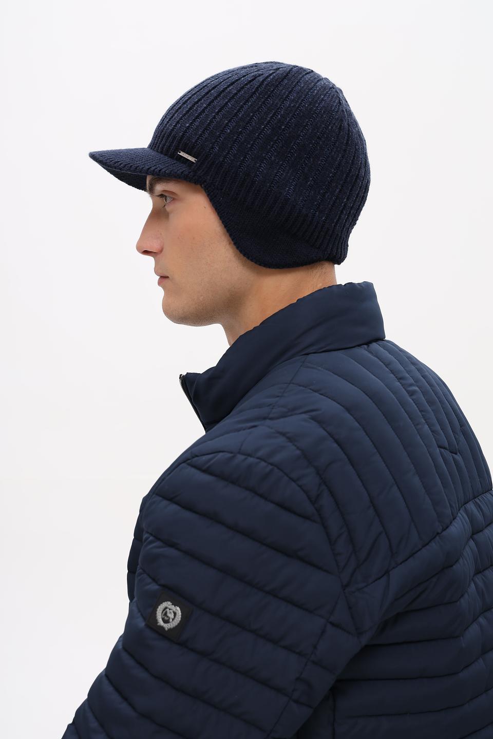 Бейсболка Marhatter вязаная синяя