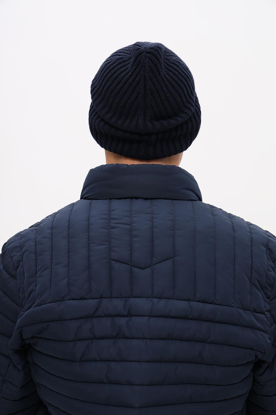 Шапка Marhatter мужская тёмно-синяя