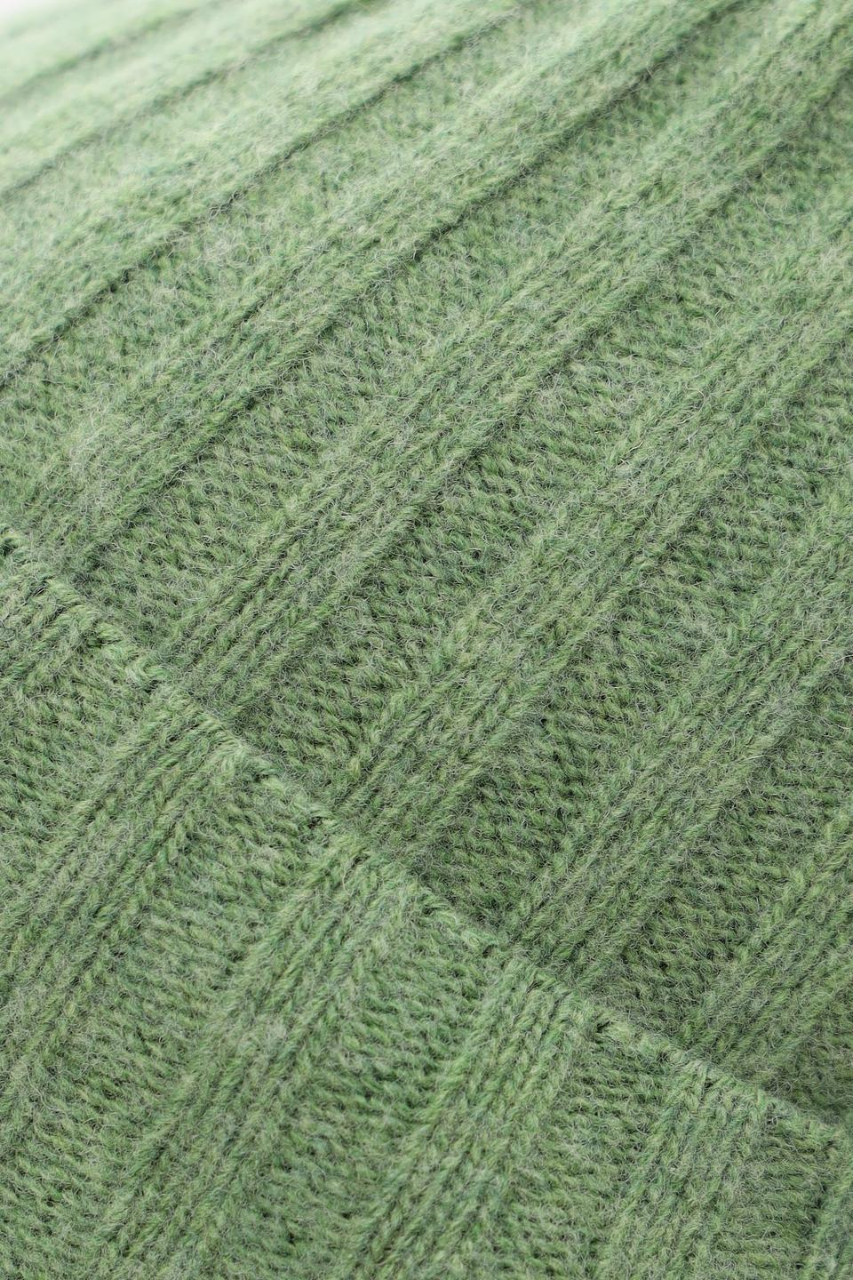 Шапка Marhatter с надписью Crew лайм