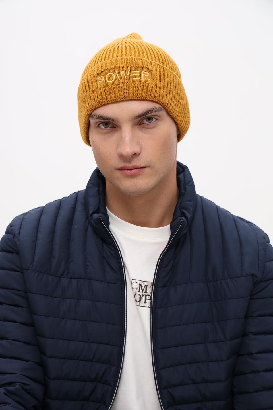 Шапка Marhatter горчичная