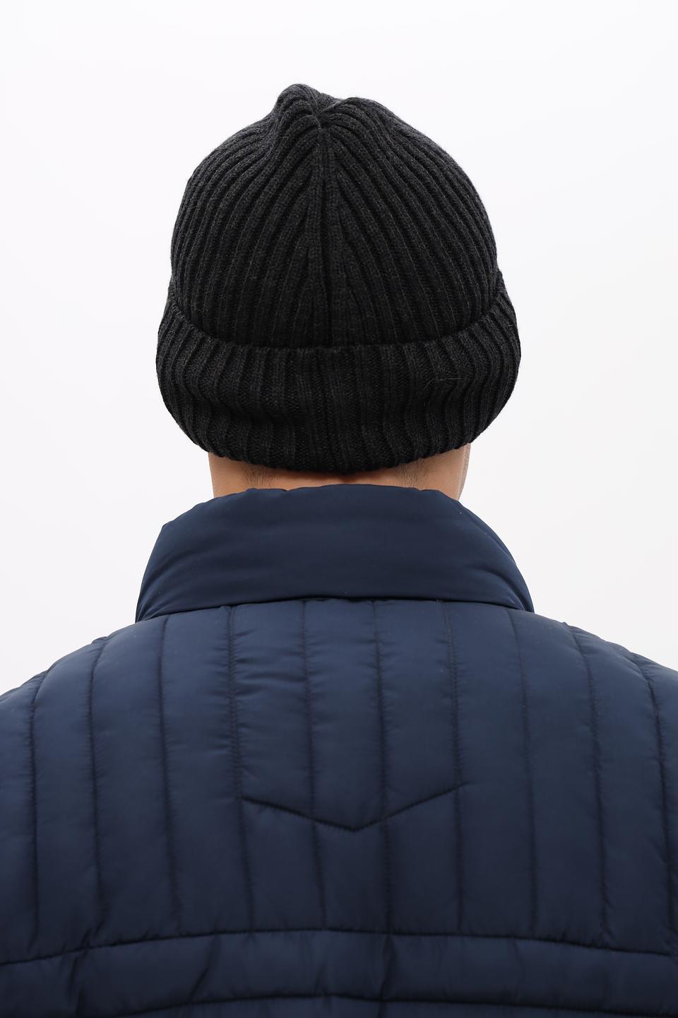 Шапка Marhatter мужская чёрная