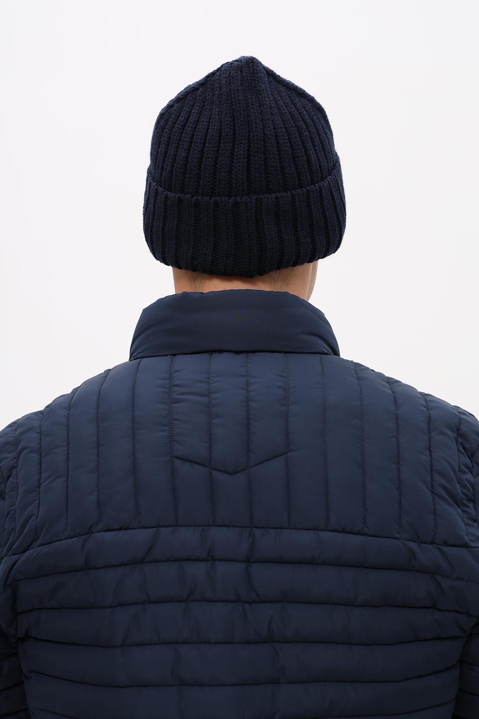 Шапка Marhatter вязаная синяя