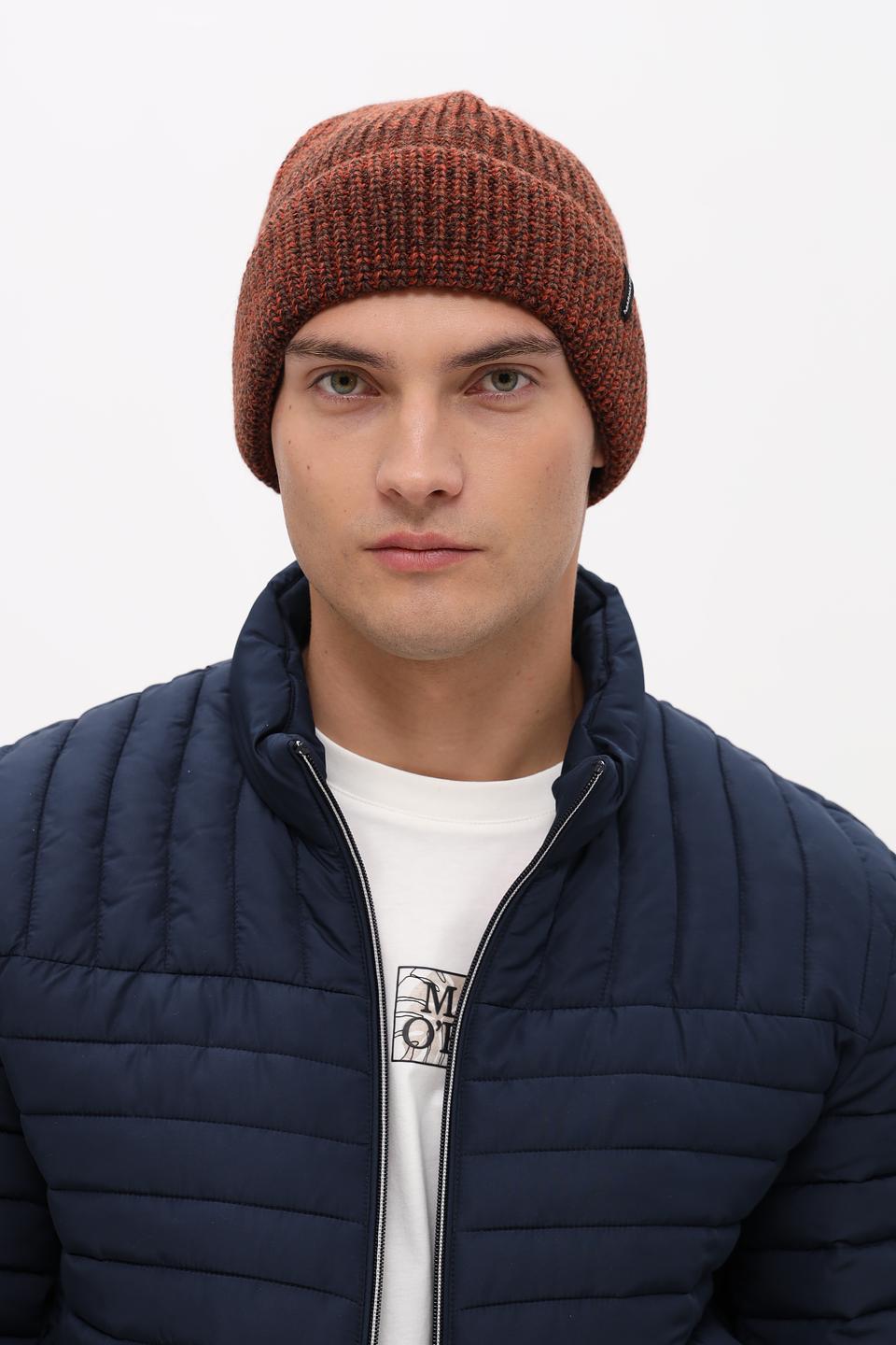 Шапка Marhatter рыжая вязаная