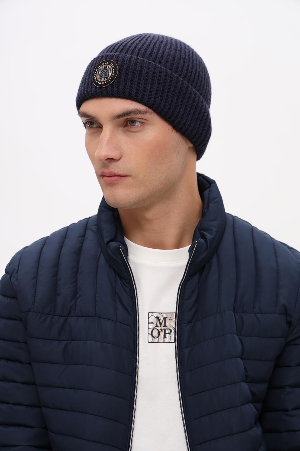 Шапка Marhatter мужская синяя