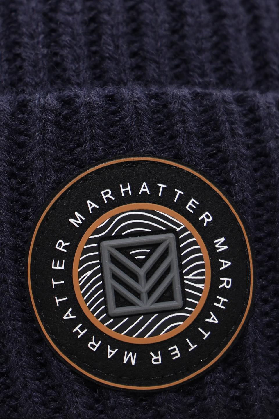 Шапка Marhatter мужская синяя