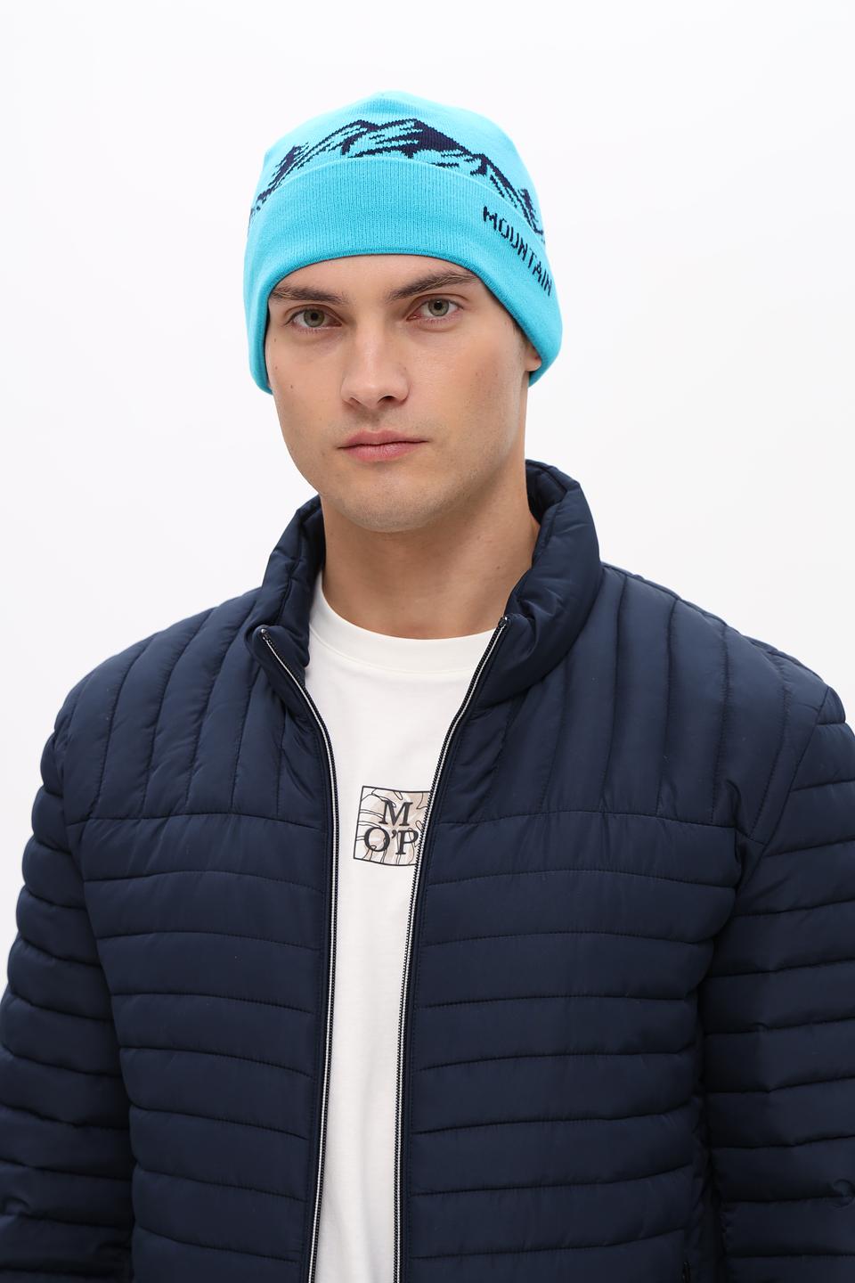 Шапка Marhatter Mountain бирюзовая