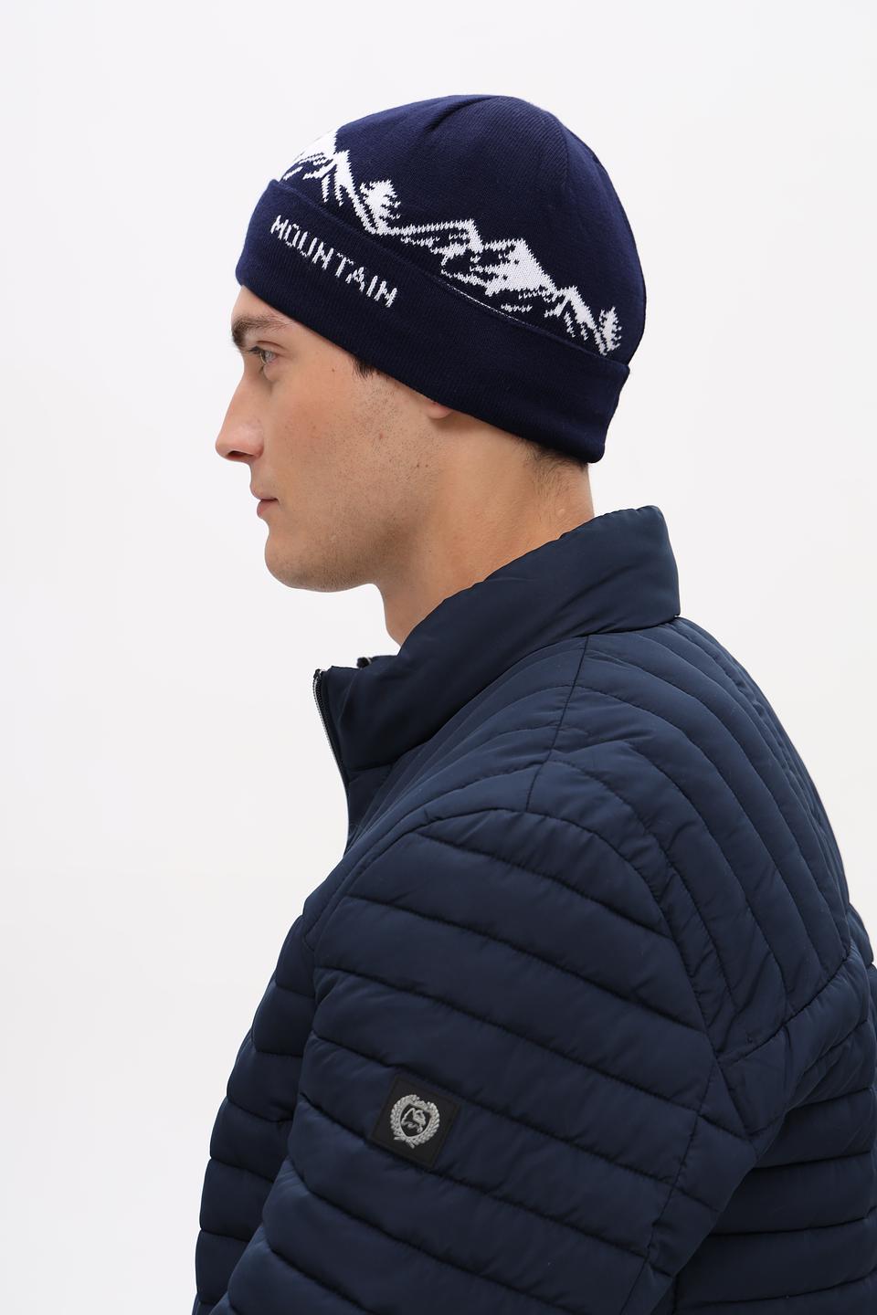 Шапка Marhatter с горным рисунком