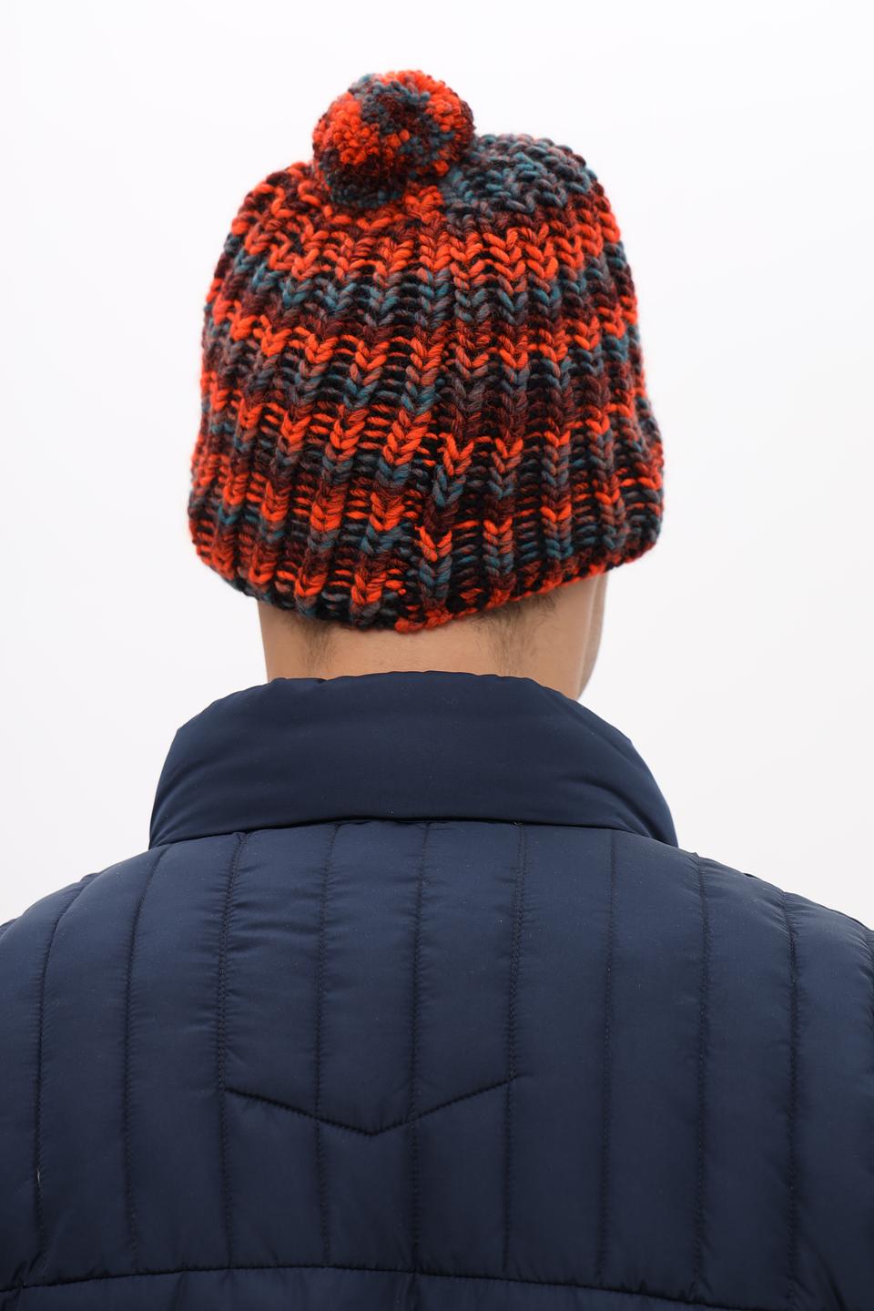 Шапка Marhatter вязаная с помпоном