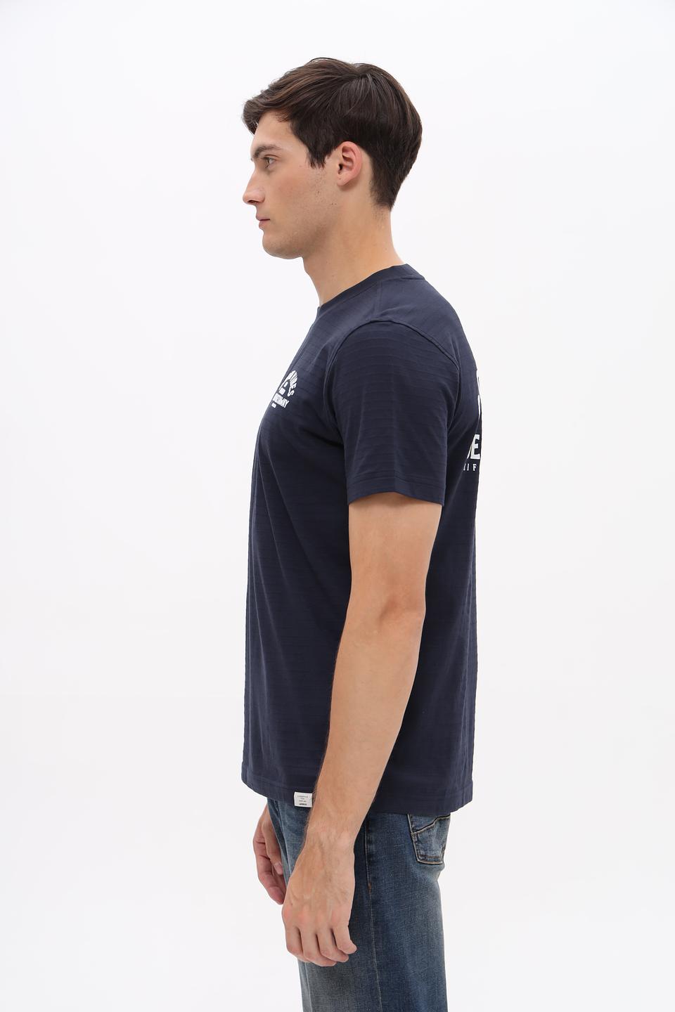 Футболка Lerros с принтом темно-синяя