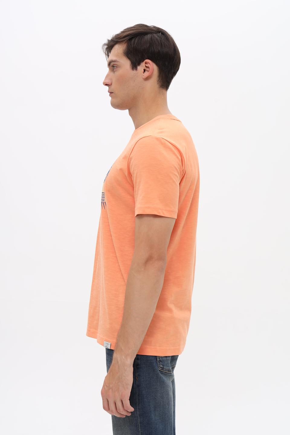 Футболка Lerros с принтом оранжевый