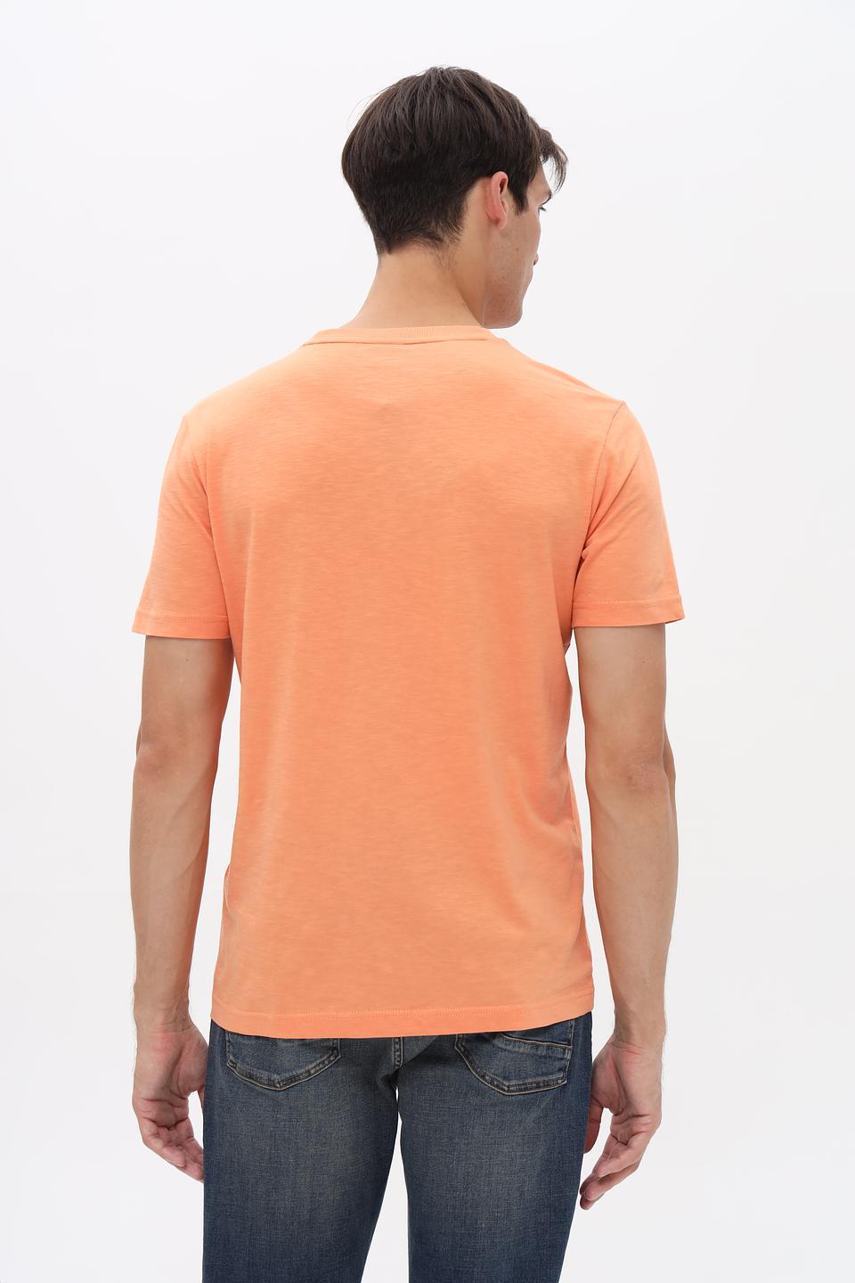 Футболка Lerros с принтом оранжевый