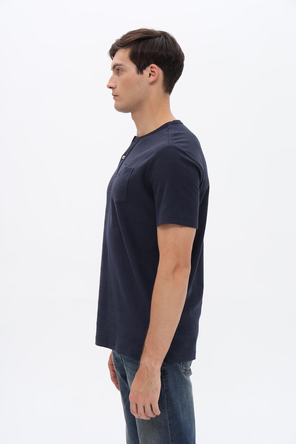 Футболка Lerros с карманом темно-синяя