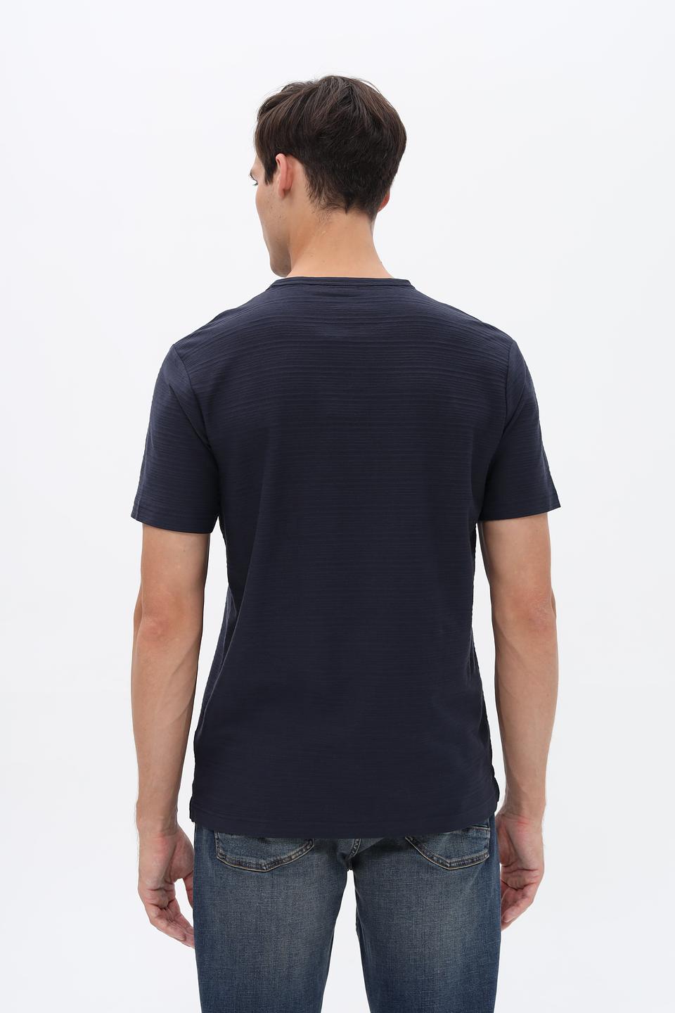 Футболка Lerros с карманом темно-синяя