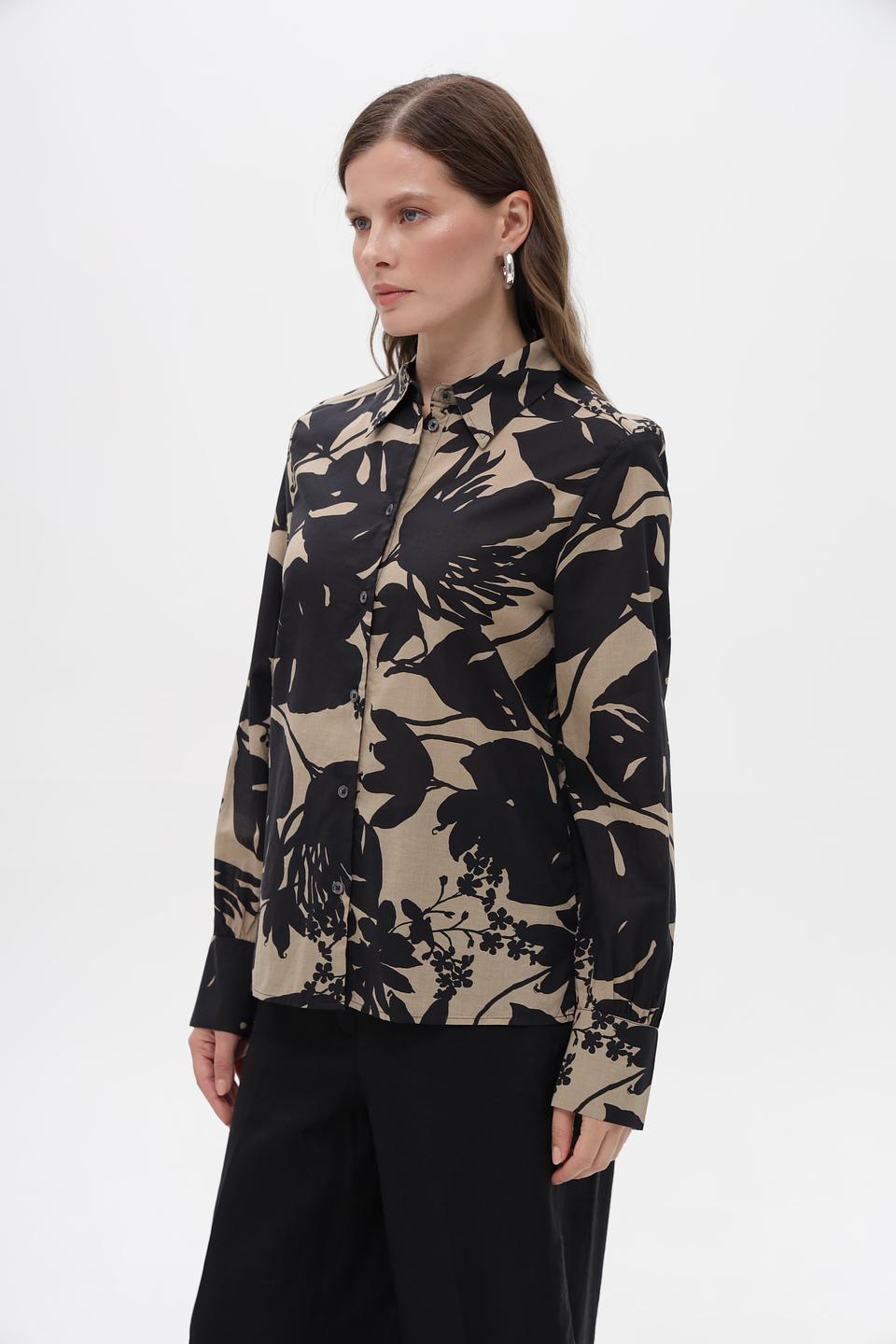 Блуза Marc O Polo с цветочным принтом