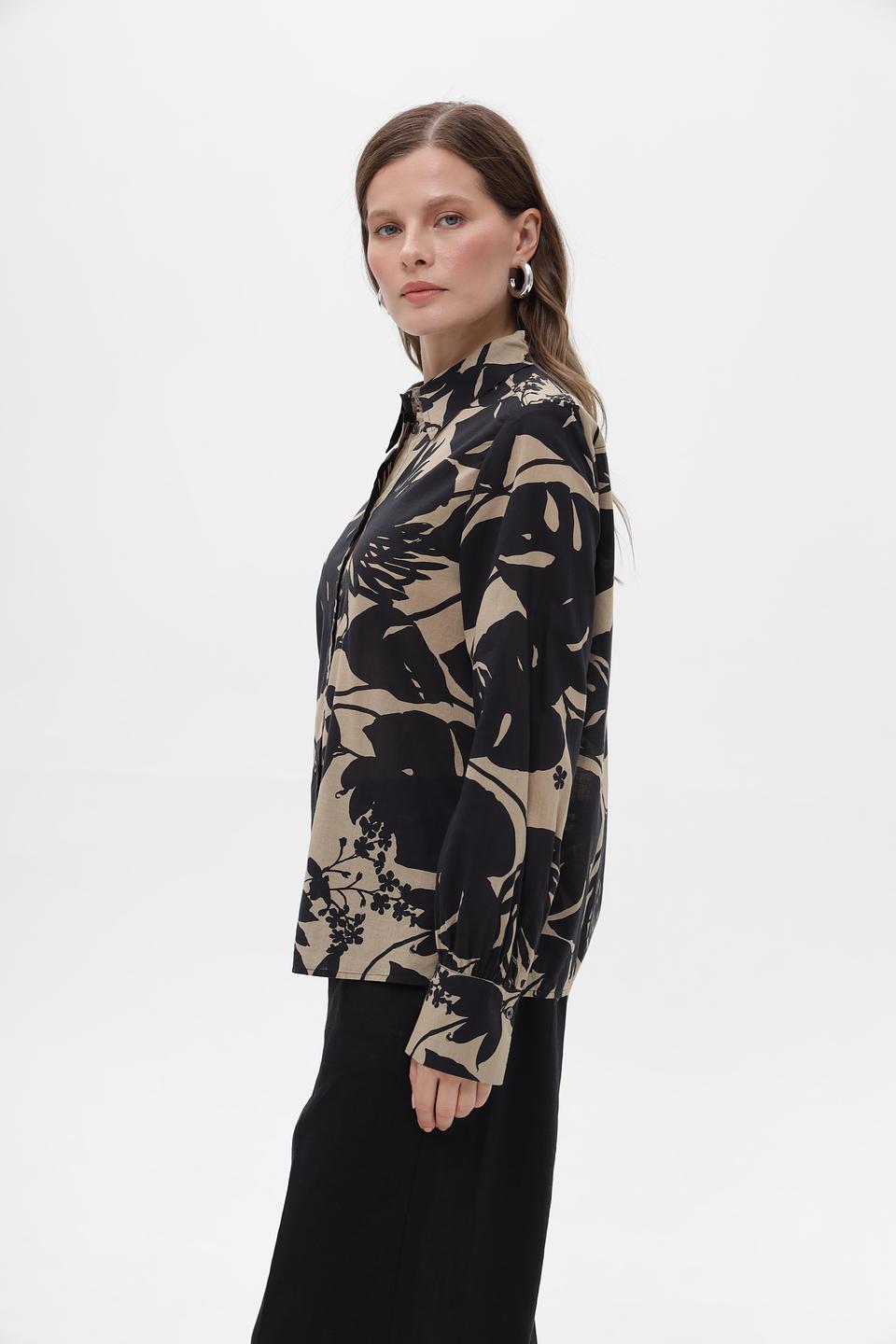 Блуза Marc O Polo с цветочным принтом