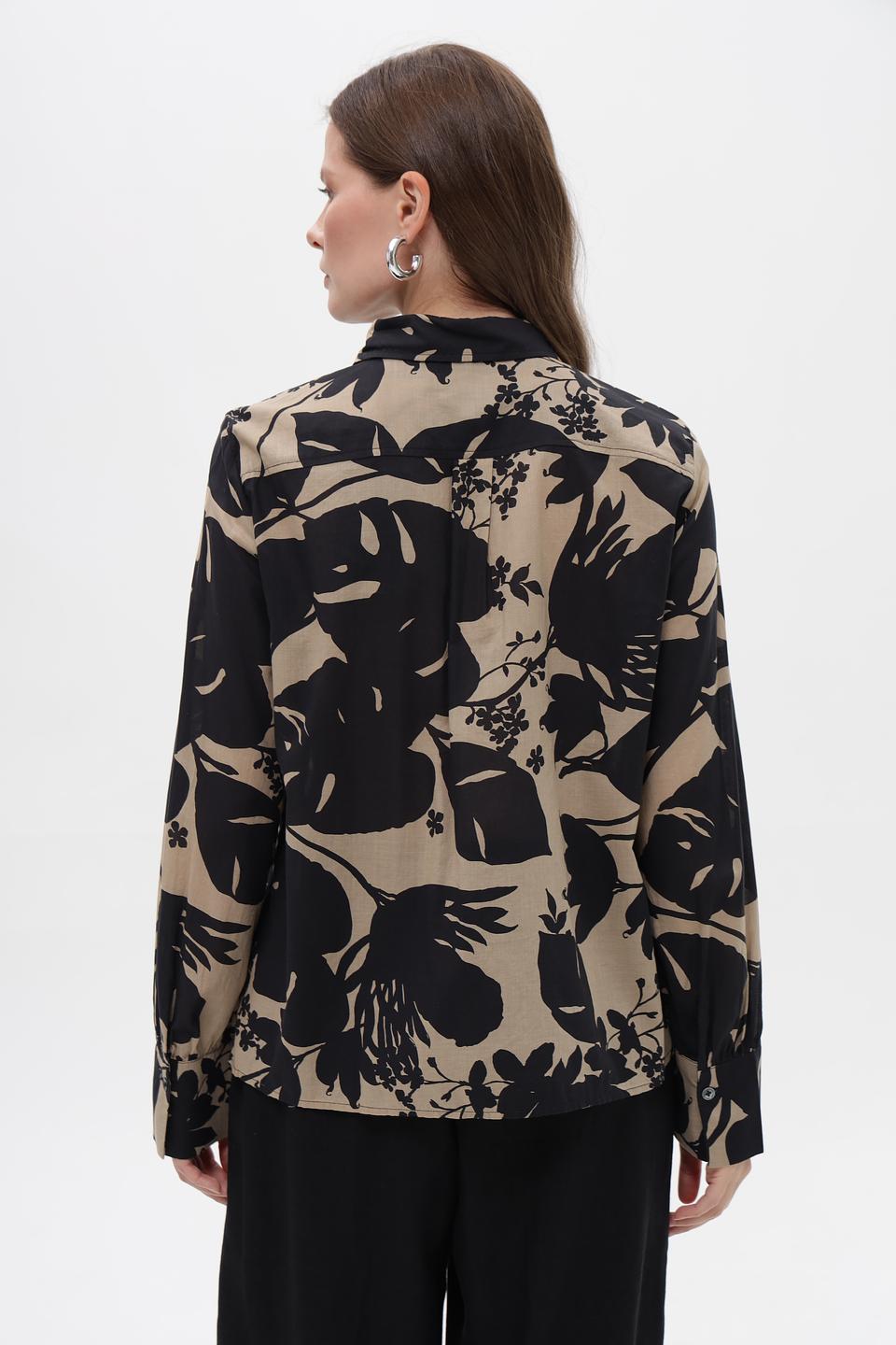 Блуза Marc O Polo с цветочным принтом