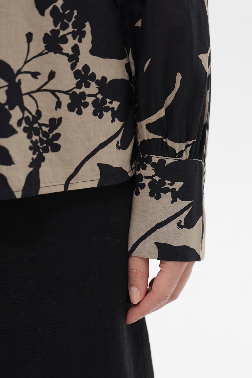 Блуза Marc O Polo с цветочным принтом